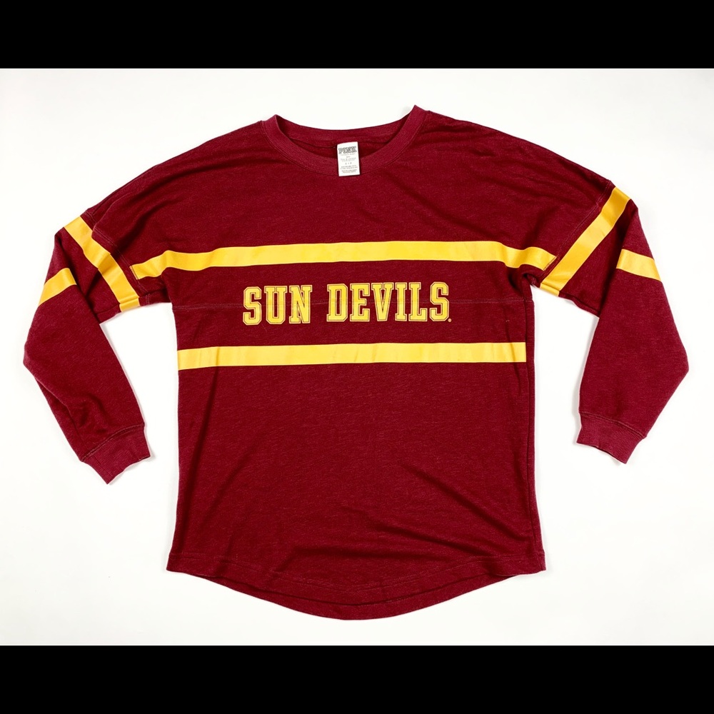 Pink Victoria secret Sun Devils Jersey Long sleeve